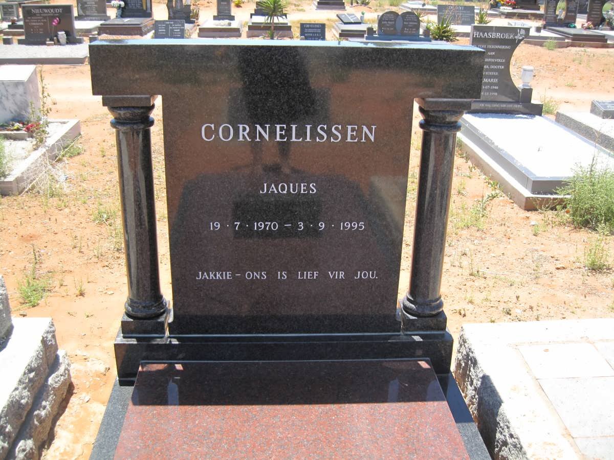 CORNELISSEN Jaques 1970-1995