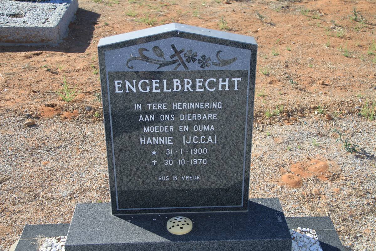 ENGELBRECHT J.C.C.A. 1900-1970