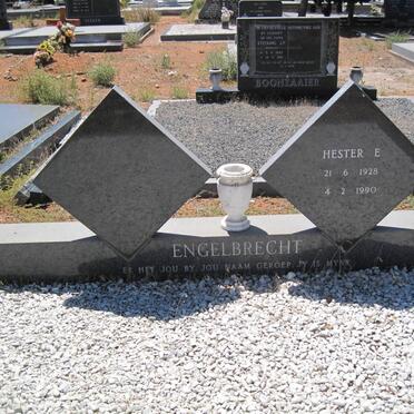 ENGELBRECHT Hester E. 1928-1990