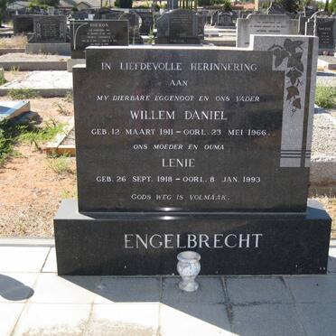 ENGELBRECHT Willem Daniel 1911-1966 &amp; Lenie 1918-1993
