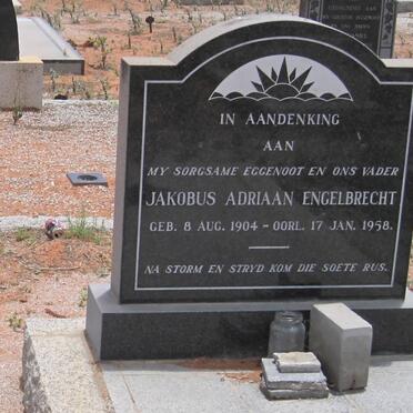 ENGELBRECHT Jakobus Adriaan 1904-1958