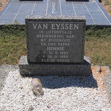 EYSSEN Hennie, van 1943-1988