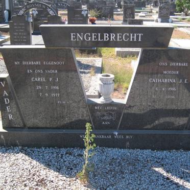 ENGELBRECHT Carel P.J. 1916-1977 &amp; Catharina J.E. 1916-1986