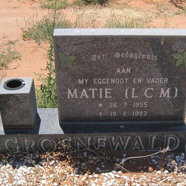 GROENEWALD L.C.M. 1955-1993