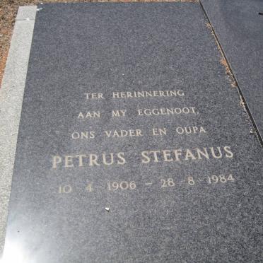 HAASBROEK Petrus Stefanus 1908-1984 
