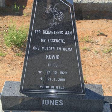 JONES J.E. 1920-2001