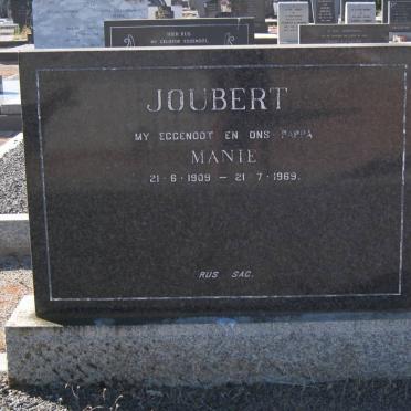 JOUBERT Manie 1909-1969