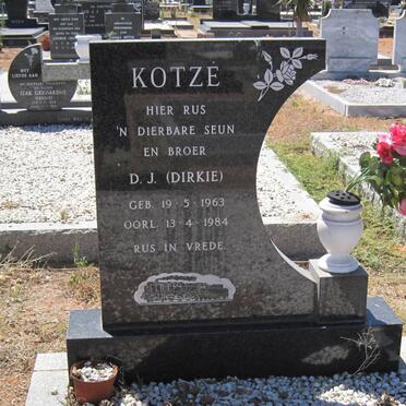 KOTZE D.J. 1963-1984
