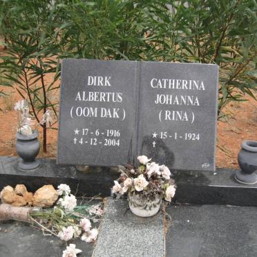 KOTZÉ Dirk Albertus 1916-2004 &amp; Catherina Johanna 1924-