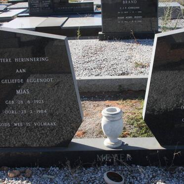 MEYER Mias 1923-1984 &amp; Roetjie 1915-2001