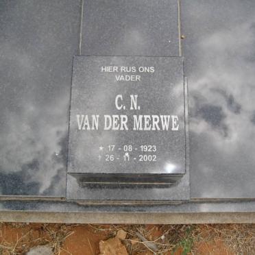 MERWE C.N., van der 1923-2002