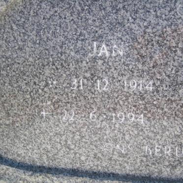 MERWE Jan, van der 1914-1994 &amp; Raaltjie 1929-1994