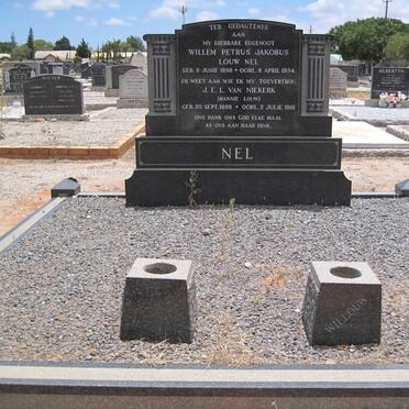 NEL Willem Petrus Jakobus Louw 1898-1954 &amp; J.E.L. VAN NIEKERK 1899-1981