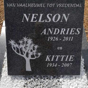 NELSON Andries Petrus 1926-2011 &amp; Catharina Elizabeth 1934-2007
