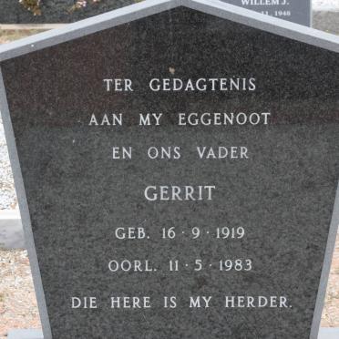 NIEUWOUDT Gerrit 1919-1983