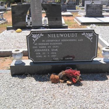 NIEUWOUDT Johannes Izak 1924-1987