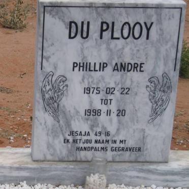 PLOOY Phillip Andre, du 1975-1998