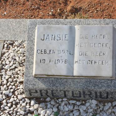 PRETORIUS Jansie 1976-1976