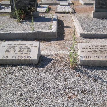 PLESSIS Pieter Francois, du 1881-1960 &amp; Margaretha Maria Alida TRUTER 1889-1968