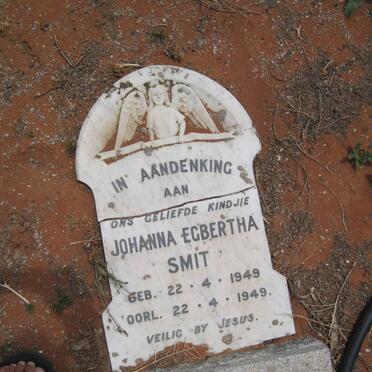 SMIT Johanna Egbertha 1949-1949