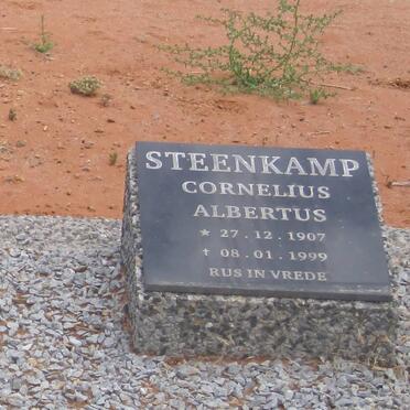 STEENKAMP Cornelius Albertus 1907-1999
