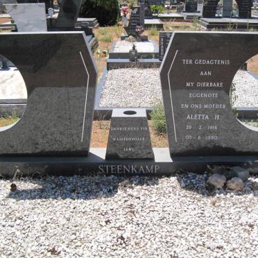STEENKAMP Aletta H. 1916-1990