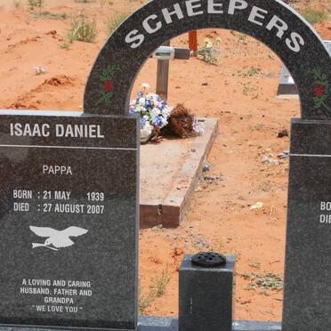 SCHEEPERS Isaac Daniel 1939-2007