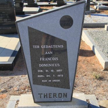 THERON Francois Dominicus 1897-1973