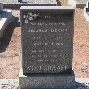VOLLGRAAF Abraham Jakobus 1938-1965