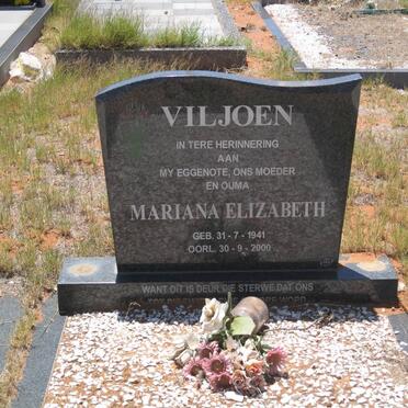VILJOEN Mariana Elizabeth 1941-2000