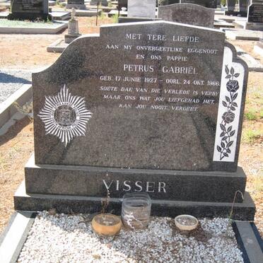 VISSER Petrus Gabriël 1927-1966