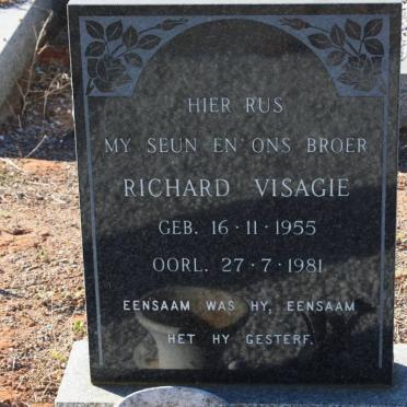 VISAGIE Richard 1955-1981