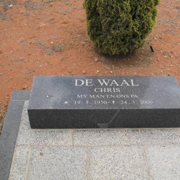 WAAL Chris, de 1950-2000