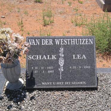 WESTHUIZEN Schalk, van der 1937-1997 &amp; Lea 1942-