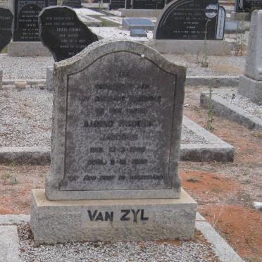 ZYL Barend Frederik Jacobus, van ??-1956