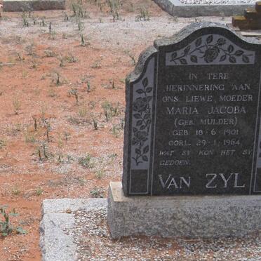 ZYL Maria Jacoba, van nee MULDER 1901-1964