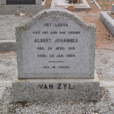 ZYL Albert Johannes, van 1913-1959