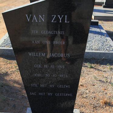 ZYL Willem Jacobus, van 1915-1973