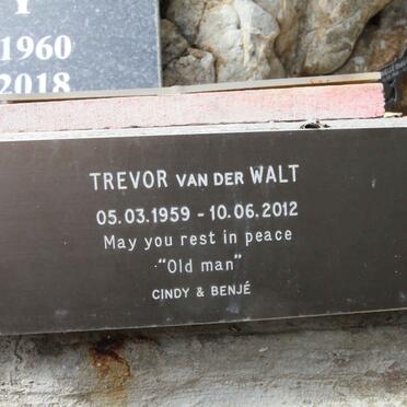 WALT Trevor, van der 1959-2012