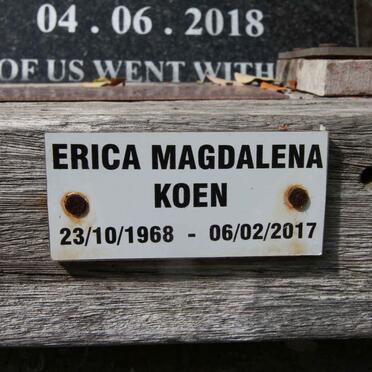 KOEN Erica Magdalena 1968-2017