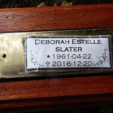 SLATER Deborah Estelle 1961-2016