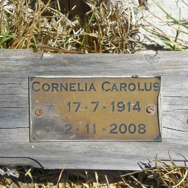 CAROLUS Cornelia 1914-2008