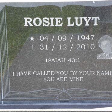 LUYT Rosie 1947-2010