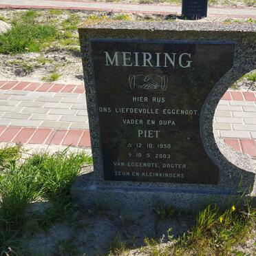 MEIRING Piet 1950-2003