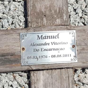 MANUEL Alexandre Vitorino Encarnacao 1976-2011