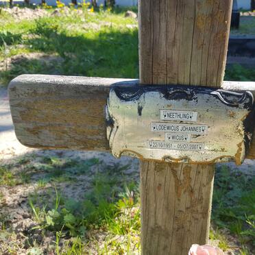 NEETHLING Lodewicus Johannes 1951-2007