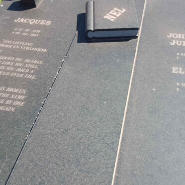 NEL Johannes Jurgens 1960- &amp; Elsabe 1960- :: NEL Jacques 1979-2003