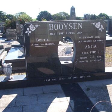 BOOYSEN Boetie 1927-2006 &amp; Anita STIPP 1932-1987