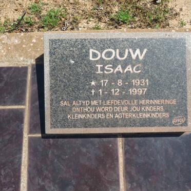DOUW Isaac 1931-1997