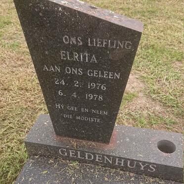 GELDENHUYS Elrita 1976-1978